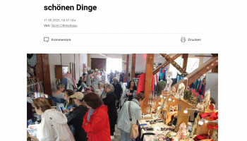 Gut Haarbecke Markt der schönen Dinge Juni 2025